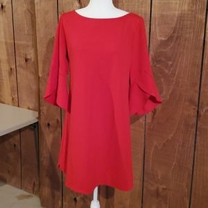 Vince Camuto red dress sz 12
